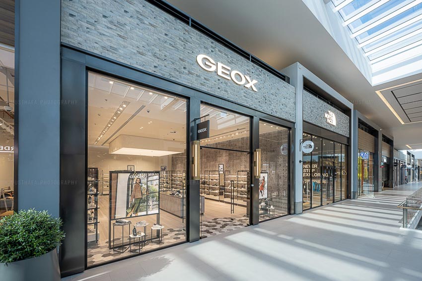 Geox Retail Store Interior Photography Dubai LS