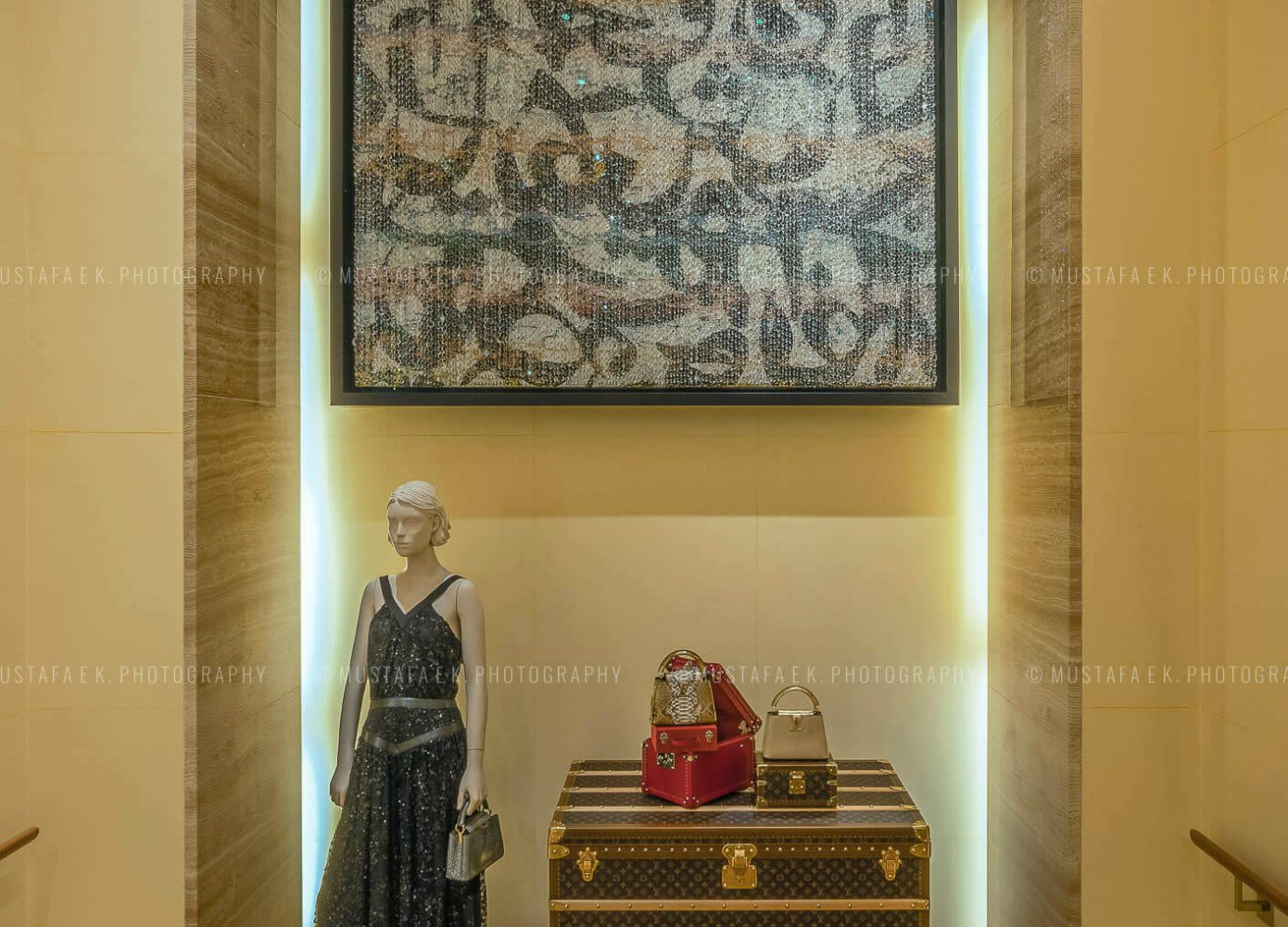 Louis Vuitton Kuwait Avenues Mall Interior Retail Store Photography Professional Freelance Photographer Dubai UAE 08