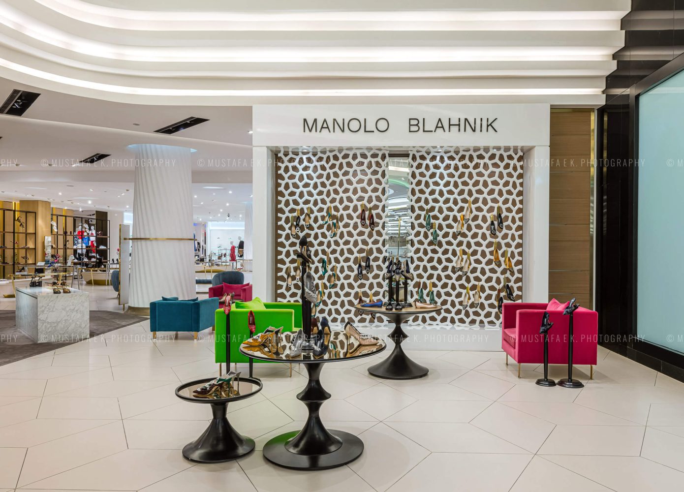 Photographer Store Interior Dubai UAE Manolo Blahnik Kuwait 10