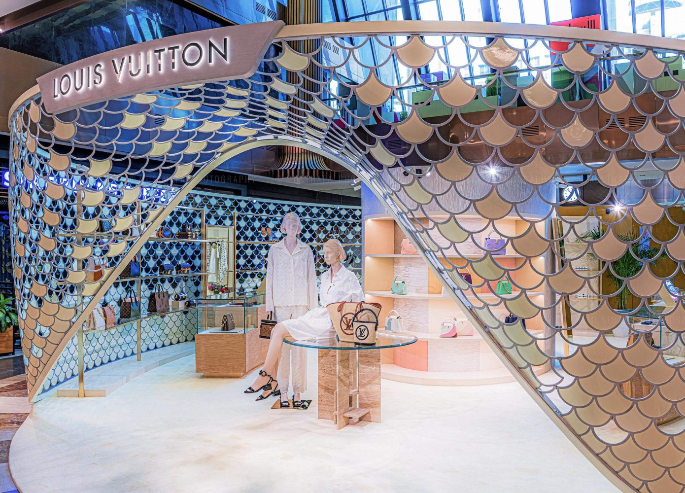 Pop up Photographer Dubai Louis Vuitton Retail Kiosk Interior Photography Dubai Kuwait Riyadh 05