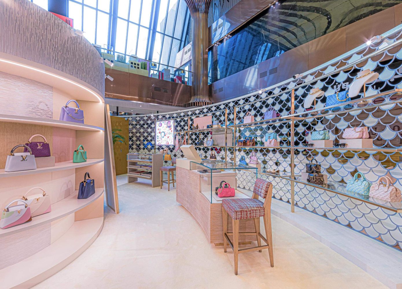 Pop up Photographer Dubai Louis Vuitton Retail Kiosk Interior Photography Dubai Kuwait Riyadh 07