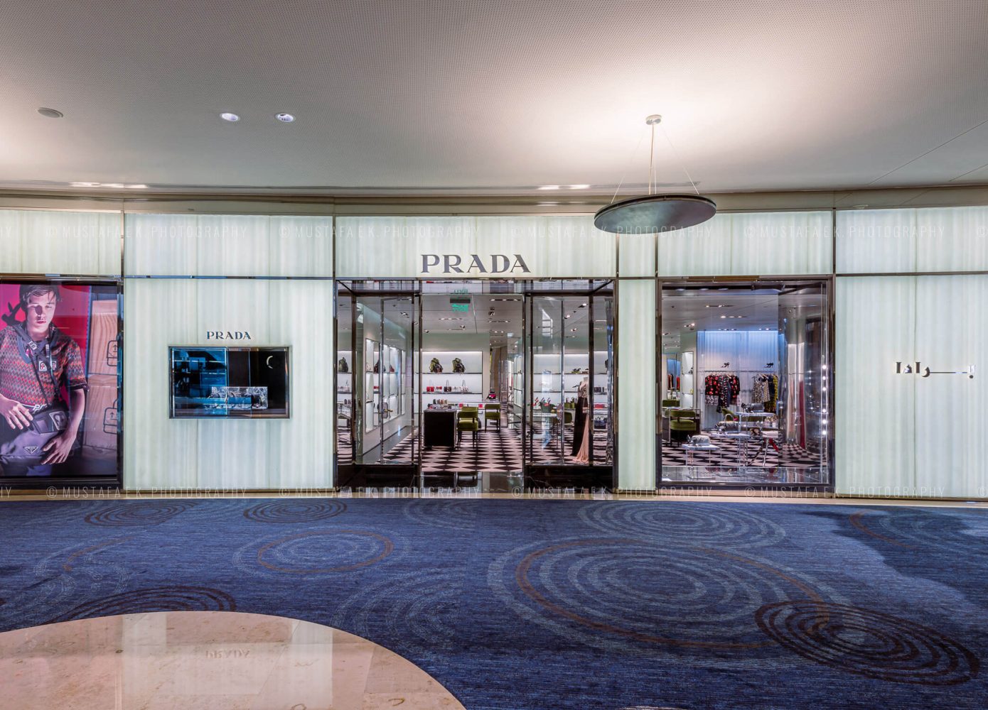 Prada Store Dubai Kuwait Photography Interior Freelancer Photographer UAE Abu Dhabi Architecture