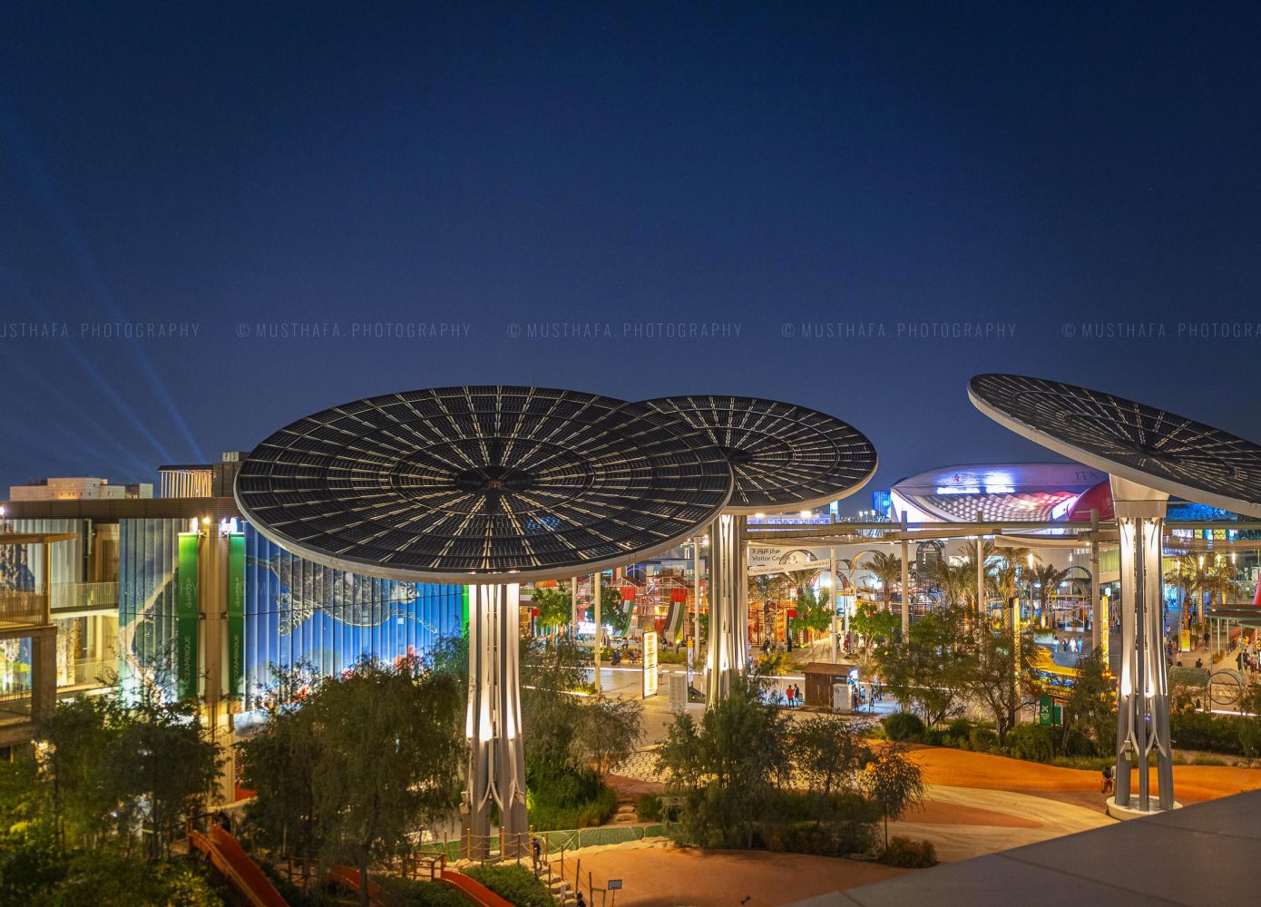 The Sustainability Pavilion Terra Night Expo 2020 Dubai Best photographer photos from Dubai musthafa photography